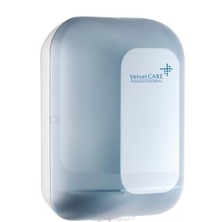 Podajnik ręczników papierowych Velvet CARE Professional, do ręczników w rolce, ręczny biały