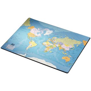 Podkładka na biurko Esselte Europost, z mapą świata, plastikowa, antypoślizgowa 40 x 53 cm