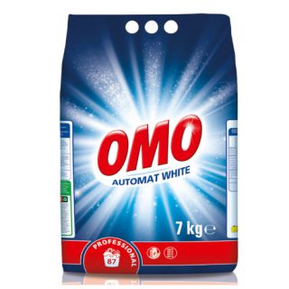 Proszek do prania tkanin białych OMO Professional Automat White 7 kg 84 prania
