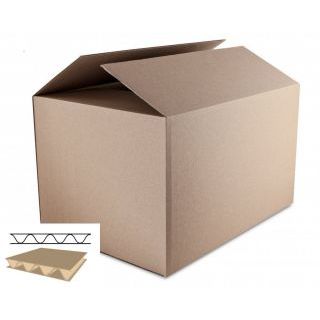 Pudełko kartonowe Dotts 410 g, pudło pakowe, wysyłkowe, zamykany karton klapowy 58,5 x 38,5 X 39,5 cm