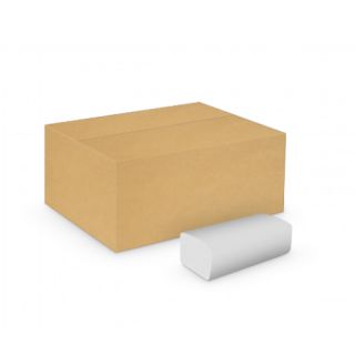 Ręczniki składane Velvet CARE Professional Comfort typu V, 25 x 23 cm, biały papier celulozowy, 2-warstwowe, do dozowników 20 x 150 listków