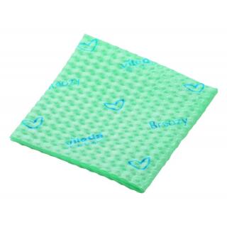 Ściereczka uniwewrsalna Vileda Professional Breazy 35 x 35 cm, 25 sztuk, do krótkotrwałego użytkowania zielona