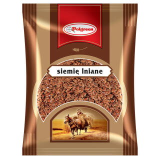 Siemię lniane Polgreen w folii 500g