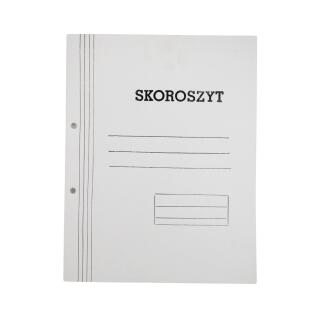 Skoroszyt kartonowyKiel-Tech A4, oczkowy z pełną okładką, bezkwasowy karton 300 g, z nadrukiem 50 sztuk