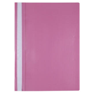 Skoroszyt Office Products A4, plastikowy 100/170 mikronów, miękki, opakowanie 25 sztuk różowy