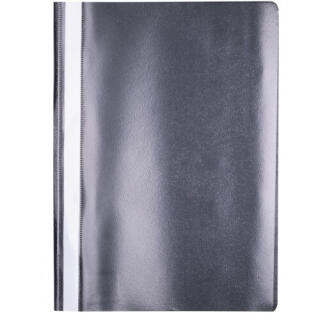 Skoroszyt Office Products A4, plastikowy 120/180 mikronów, miękki, opakowanie 10 sztuk czarny