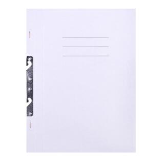 Skoroszyt zawieszkowy Office Products Budget A4, z całą okładką, bezkwasowy karton 250 g, biały 50 sztuk