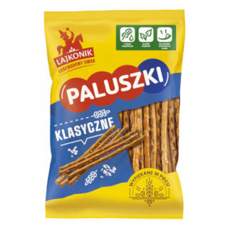 Słone Paluszki Lajkonik, w torebce 70 g