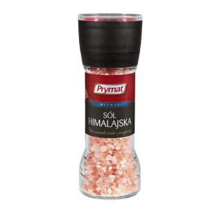 Sól himalajska Prymat, z młynkiem
 110g