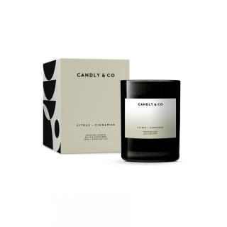 Świeca sojowa Candly & Co 250 g, zapachowa, w szkle zapach No.3