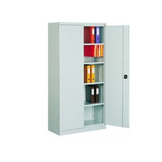 Szafa aktowa Malow SBM z drzwiami skrzydłowymi, metalowa na dokumenty, szerokość 100 cm 4 półki