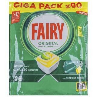 Tabletki do zmywarek Fairy Jar Professional Original All In One 90 sztuk