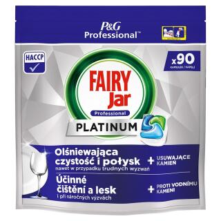 Tabletki do zmywarek Fairy Professional Jar Platinum All In One 90 sztuk