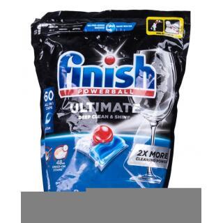 Tabletki do zmywarki Finish Ultimate Regular, żelowe kapsułki 60 sztuk