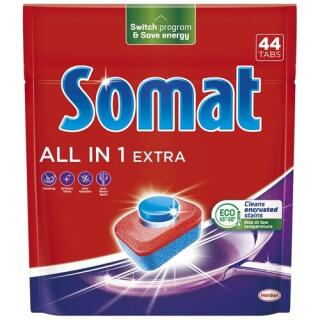 Tabletki do zmywarki Somat All In One Extra 44 sztuki