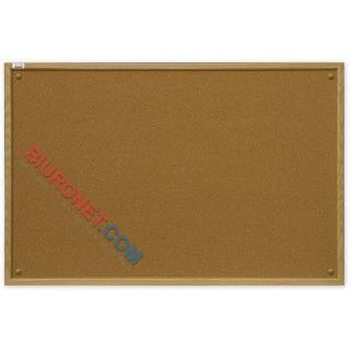 Tablica korkowa 2X3 ecoBoards, w drewnianej ramie wymiar 200 x 100 cm