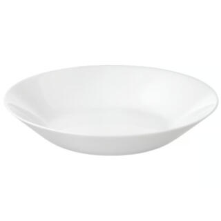 Talerz głęboki 20 cm biały IKEA Oftast, miska, naczynia stołowe 1 sztuka