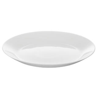 Talerzyk płaski 19 cm biały IKEA Oftast, naczynia stołowe 1 sztuka