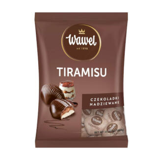 Tiramisu Wawel, czekoladki z nadzieniem kremowo kawowym 1 kg