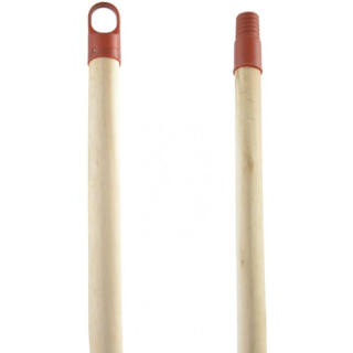 Trzonek do miotły, drewniany, z gwintem uniwersalnym 120 cm