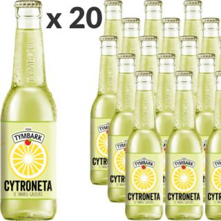 Tymbark Cytroneta 330 ml, napój gazowany o smaku gruszkowym 20 sztuk