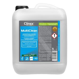 Uniwersalny płyn CLINEX MultiClean Green Tea, środek do mycia powierzchni wodoodpornych 5 L