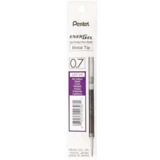 Wkład wymienny do pióra kulkowego Pentel EnerGel LR7, końcówka 0,7 mm fioletowy
