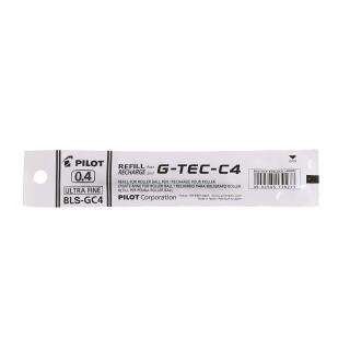 Wkład wymienny G-TEC do długopisu żelowego Pilot G-TEC, maica, G-TEC-C4 czarny