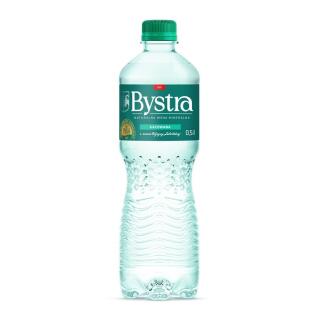 Woda mineralna Bystra 0,5L x 12 sztuk, w butelkach PET gazowana