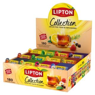 Zestaw herbat Lipton Feel Good Selection Variety Pack, torebki w kopertach 12 x 15 torebek