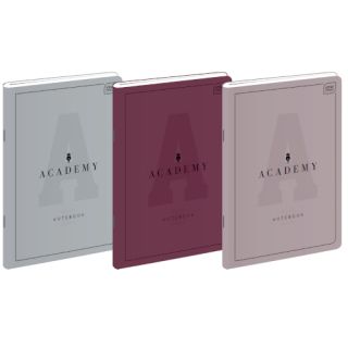 Zeszyt Interdruk Academy A4, w kratkę, papier 90g, miękka oprawa, miks okładek 60 kartek