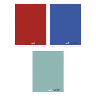 Zeszyt szkolny w kratkę A4 Office Products noteBOOK, miękka oprawa, 3 sztuki 96 kartek
