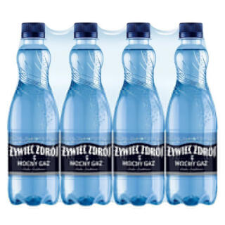 Żywiec Zdrój 0,5L x 12 sztuk, woda źródlana, w butelkach PET gazowana