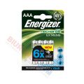 Akumulatorki Energizer Accu Recharge Extreme AAA HR03 1,2V, pojemność 800 mAh 4 sztuki