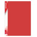Album ofertowy Office Products A4, 10 koszulek, w sztywnej okładce czerwony