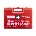 Apteczka firmowa DONAU SAFETY, model podstawowy do biura, w pudełku plastikowym K-10