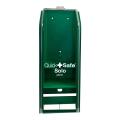 Apteczka ścienna PLUM QuickSafe Solo, pusty dozownik do dowolnego uzupełnienia zielona