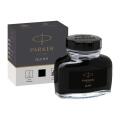 Atrament płynny w szklanym słoiczku Parker Quink 57 ml czarny