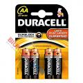 Baterie Duracell Basic AA LR6 1,5V, paluszki alkaliczne 4 sztuki