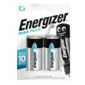Baterie Energizer Max Plus C LR14 1,5V, najdłużej działające, średnie paluszki alkaliczne 2 sztuki
