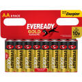 Baterie Eveready GOLD Alkaline from Energizer AA LR06 1,5V, paluszki alkaliczne 8 sztuk