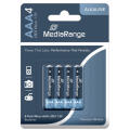 Baterie MediaRange Premium Alkaine Micro AAA LR03 1,5V, cienkie paluszki alkaliczne 4 sztuki