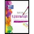 Blok do malowania farbami akwarelowymi Oxford A4, papier 120 g 20 kartek