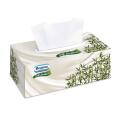 Chusteczki higieniczne 4-warstwowe białe Regina Soft Bamboo, kosmetyczne listki w pudełku 96 sztuk
