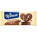 Ciastka Krakuski Czekonatki, herbatniki kakaowe w czekoaldzie mlecznej 165 g