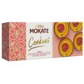 Ciastka kruche z nadzieniem malinowym i ciemną czekoladą Mokate Caffetteria Cookies Rings 150 g