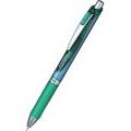 Cienkopis kulkowy automatyczny Pentel EnerGel BLN75, końcówka 0,5 mm zielony