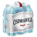 Cisowianka 1,0L x 6 sztuk, woda mineralna, w butelkach PET gazowana