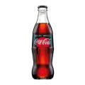 Coca Cola Zero 0,25L, napój gazowany bez cukru w butelce szklanej 24 sztuki