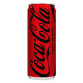 Coca Cola Zero 0,33L, napój gazowany bez cukru, w puszce 1 sztuka